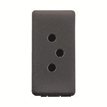 PRESA 2P+T 10A ST.SVIZZERO TIPO 12 SY/BK - GEWISS GW21351 - GEWISS GW21351 - GEWISS GW21351 product photo