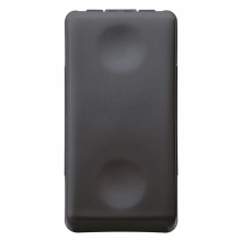 PULSANTE 1P NA 10A SY/BK - GEWISS GW21510 - GEWISS GW21510 product photo