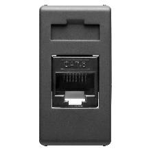 CONNETTORE RJ 45 CAT.6 UTP SY/BK - GEWISS GW21685 - GEWISS GW21685 - GEWISS GW21685 product photo