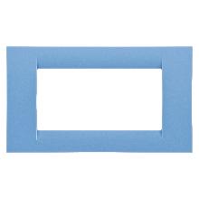 PLACCA 4P AZZURRO CIELO SYSTEM VIRNA - GEWISS GW22164 - GEWISS GW22164 - GEWISS GW22164 product photo