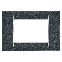 PLACCA 3P ARDESIA METALLIZ.SYSTEM VIRNA - GEWISS GW22293 - GEWISS GW22293 - GEWISS GW22293 product photo