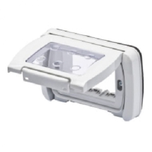 PLACCA STAGNA 3P GRIGIO 7035 TOP SYS - GEWISS GW22453 product photo