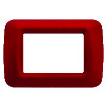 PLACCA 3 POS.AMARANTO CLASS.TOP SYSTEM - GEWISS GW22533 product photo