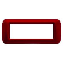 PLACCA 6 POS.AMARANTO CLASS.TOP SYSTEM - GEWISS GW22536 - GEWISS GW22536 - GEWISS GW22536 product photo