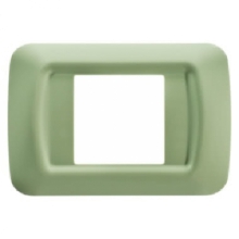 PLACCA 2 POSTI VERDE VENEZIA TOP SYSTEM - GEWISS GW22542 product photo
