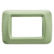 PLACCA 3 POS.VERDE VENEZIA TOP SYSTEM - GEWISS GW22543 - GEWISS GW22543 product photo