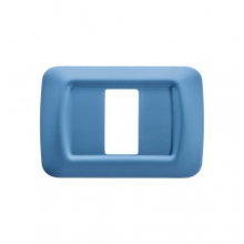 PLACCA 1 POS.AZZURRO CIELO TOP SYSTEM - GEWISS GW22561 product photo