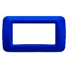 PLACCA 4 POS.BLU JAZZ TOP SYSTEM - GEWISS GW22574 - GEWISS GW22574 - GEWISS GW22574 product photo