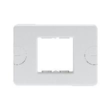 PLACCA 2 POS.BIANCO COMPACT - GEWISS GW24002 product photo