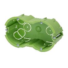 SCATOLA 2+2 POSTI PARETI LEGGERE GREEN - GEWISS GW24282PM - GEWISS GW24282PM - GEWISS GW24282PM product photo