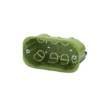 SCATOLA 4 POSTI PARETI MOBILI-LEGGERE GREEN - GEWISS GW24404PM product photo