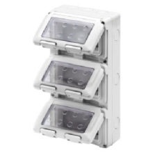 CONTENITORE 12(4X3) POSTI VERTICALE STAGNO - GEWISS GW27052 product photo
