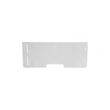 SEPARATORE FUNZIONALE IN MATERIALE ISOLANTE PER CONTENITORI MODULARI DAPARETE - 4 MODULI - GEWISS GW27442 product photo