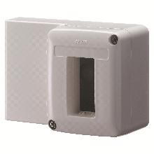 SCATOLA PORTAPP.1P.SYSTEM BIANCO 9010 - GEWISS GW27603 - GEWISS GW27603 - GEWISS GW27603 product photo