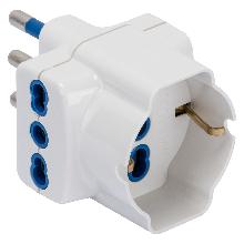 ADATTATORE MUL.2P+T 16A 2U.16A U.ITA/TE - GEWISS GW28417 - GEWISS GW28417 - GEWISS GW28417 product photo