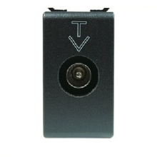 PRESA TV PASSANTE ATT.14DB C.MASC.9,5MM - GEWISS GW30303 product photo