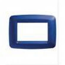 PLACCA 4 MODULI BLU JAZZ PLAYBUS - GEWISS GW32234 product photo