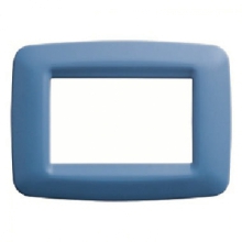 PLACCA 3 MODULI AZZURRO CIELO PLAYBUS YOUNG - GEWISS GW32393 product photo