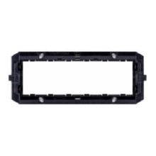 SUPPORTO IN MATERIALE ISOLANTE PER INSTALLAZIONE PLACCHE PLAYBUS/PLAYBUS YOUNG 6 POSTI BLU - GEWISS GW32406 product photo