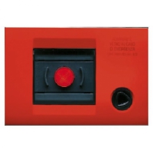 PLACCA AUTOPORTANTE PER EMERGENZA INTERNO 1NA+1NC - GEWISS GW32451 product photo