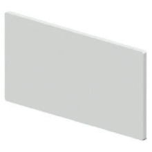 PANNELLO CIECO CENTRALINO 18 MODULI GRIGIO RAL7035 - GEWISS GW40493 product photo