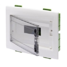 CENTRALINO PM PORTA FUME' 12 MODULI IP40 GREEN - GEWISS GW40605PM product photo
