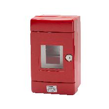 CENTR.PAR.ST.EMER.4M.GUIDA EN50022 ROSSO - GEWISS GW42206 product photo