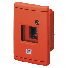 CENTR.INC.ST.EMER.4M.GUIDA EN50022 ROSSO - GEWISS GW42231 - GEWISS GW42231 - GEWISS GW42231 product photo