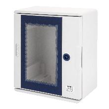 QUADRO QP POLIESTERE PORTA TRASP 250X300X160 IP66 - GEWISS GW46201F product photo