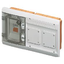 QUADRETTO COMB.INC.4M+2FL.IP55 GR7035 - GEWISS GW48686 product photo