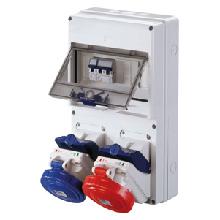 COMBIBLOC ASC 2PR: 2P+T, 3P+T IP44 - GEWISS GW66392 - GEWISS GW66392 - GEWISS GW66392 product photo