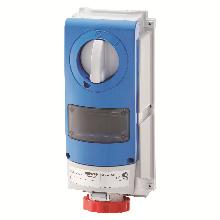 PRESA BL.IP66 S.F.3P+T 32A 400V 6H A.M - GEWISS GW66842 - GEWISS GW66842 - GEWISS GW66842 product photo