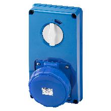 PR.BL IP67 S.F.2P+T 63A 230V 6H SBF - GEWISS GW67359N - GEWISS GW67359N - GEWISS GW67359N product photo