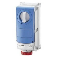 PR.BL.IP66 C.F.3P+T 16A 400V 6 - GEWISS GW67877 - GEWISS GW67877 - GEWISS GW67877 product photo