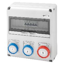 Q-DIN 14 ASD:3PR.IEC309 IP65 - GEWISS GW68205N - GEWISS GW68205N - GEWISS GW68205N product photo