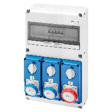 Q-DIN 14 ASD:3PR.BL.VR.SBF IP65 - GEWISS GW68207N - GEWISS GW68207N - GEWISS GW68207N product photo