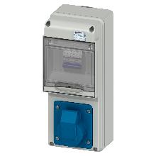 Q-DIN 5 ASD:1PR.IEC309 IP44 - GEWISS GW68227N product photo