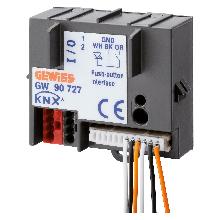 INTERFACCIA CONTATTI 2 CANALI KNX - GEWISS GW90727 - GEWISS GW90727 - GEWISS GW90727 product photo
