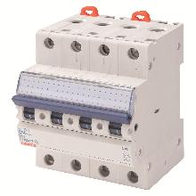 INT. MAGNETOTERMICO 4P C10 6KA 4M - GEWISS GW92086 - GEWISS GW92086 - GEWISS GW92086 product photo