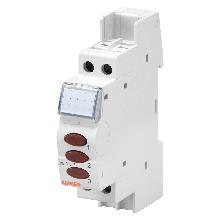 SPIA TRIPLA ROSSA 230V 1M - GEWISS GW96592 - GEWISS GW96592 - GEWISS GW96592 product photo