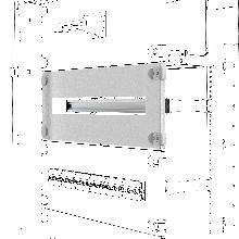 QDX PANNELLO FIN E GUIDA DIN 600X200 - GEWISS GWD3302 - GEWISS GWD3302 product photo