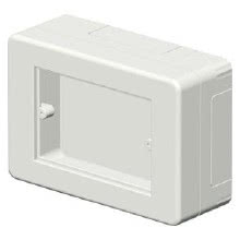 MINI PORTA APPARECCHI 3M RAL7021 - GEWISS NP40434 - GEWISS NP40434 - GEWISS NP40434 product photo