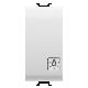 PULSANTE 1M 1P NA 16A ''LUCE'' BIANCO - GEWISS GW10151 product photo Photo 01 2XS