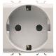 PRESA 2M 2P+T 16A ST.TED.BIANCO - GEWISS GW10241 - GEWISS GW10241 - GEWISS GW10241 product photo Photo 01 2XS