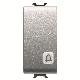 PULSANTE 1M 1P NA 16A CAMPANELLO TITANIO - GEWISS GW14153 - GEWISS GW14153 - GEWISS GW14153 product photo Photo 01 2XS