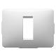 PLACCA ONE 1P BIANCO LATTE - GEWISS GW16101TB - GEWISS GW16101TB - GEWISS GW16101TB product photo Photo 01 2XS