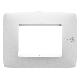 PLACCA ONE 3P BIANCO ANTIBATTERICO - GEWISS GW16103AB - GEWISS GW16103AB product photo Photo 01 2XS