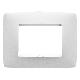 PLACCA ONE 3P BIANCO SATINATO - GEWISS GW16103VW - GEWISS GW16103VW product photo Photo 01 2XS