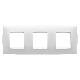 PLACCA ONE INT.2+2+2P O.BIANCO LATTE - GEWISS GW16126TB - GEWISS GW16126TB - GEWISS GW16126TB product photo Photo 01 2XS