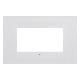 PLACCA GEO 4P BIANCO SATINATO - GEWISS GW16404VW product photo Photo 01 2XS